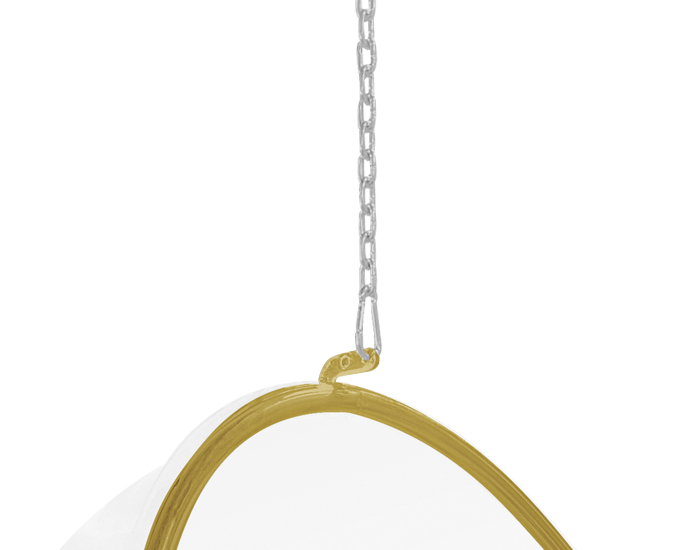COLUMPIO COLGANTE ACRÍLICO SPURS COLOR ORO MATE (200×103cm)