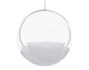 COLUMPIO COLGANTE ACRÍLICO SPURS COLOR PLATA (200×103cm)