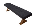BANCA DE PAROTA LIA COLOR GENOVA BLACK (45×210×47cm)