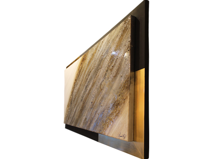CUADRO CATALONIA CON MARCO DE MADERA (146×96×4cm)