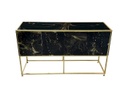 CREDENZA MILAN ARK NOCHE DORADA (80×140×45cm)