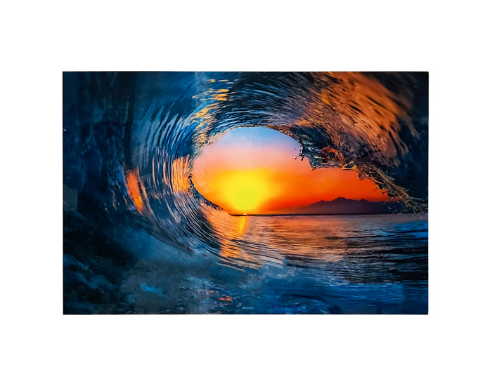 CUADRO LA OLA FOTOGRAFÍA ARTÍSTICA IMPRESA EN ACRÍLICO (80×120cm)