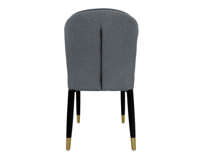 SILLA TOKIO COLOR GRIS PERLA CON MADERA NATURAL (85×45.5×47cm)