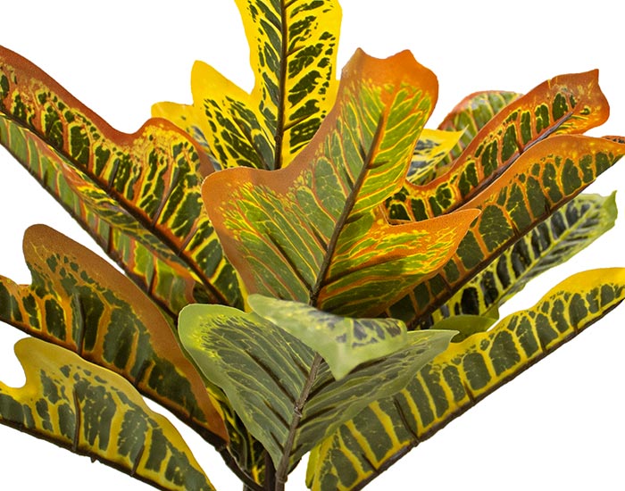 PLANTA ARTIFICIAL CODIAEO MULTICOLOR (40cm)