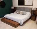 BASE CALYFORNNIA NOGAL KING SIZE (30×200×194cm)