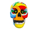 ESCULTURA CALAVERA MULTICOLOR (41×24×34cm)