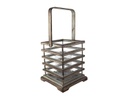 PORTAVELA PORTUGAL MODERNO BASE MADERA VINTAGE (33×16×16cm)