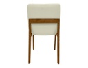 SILLA WILLEM COLOR BLANCO NAVAJO CON MADERA NATURAL (79×45×52cm)