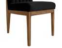 SILLA DE PAROTA TALIA TERCIOPELO NEGRO (94×49×57cm)