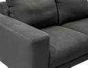 SALA BLU 32 COLOR GRIS MEDIO CON PATAS DE METAL (2 PZAS)