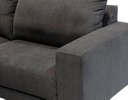 SALA BLU 32 COLOR GRIS MEDIO CON PATAS DE METAL (2 PZAS)
