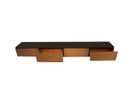 MUEBLE TV GAL NOGAL PAROTA (3 PZAS)