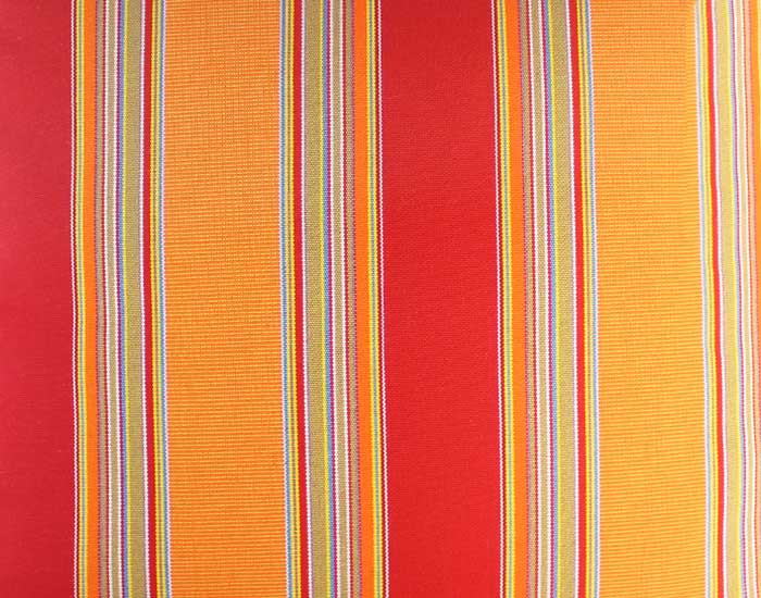 COJÍN PARA EXTERIOR BRADA SALSA COLORES ROJO NARANJA (45×45CM)