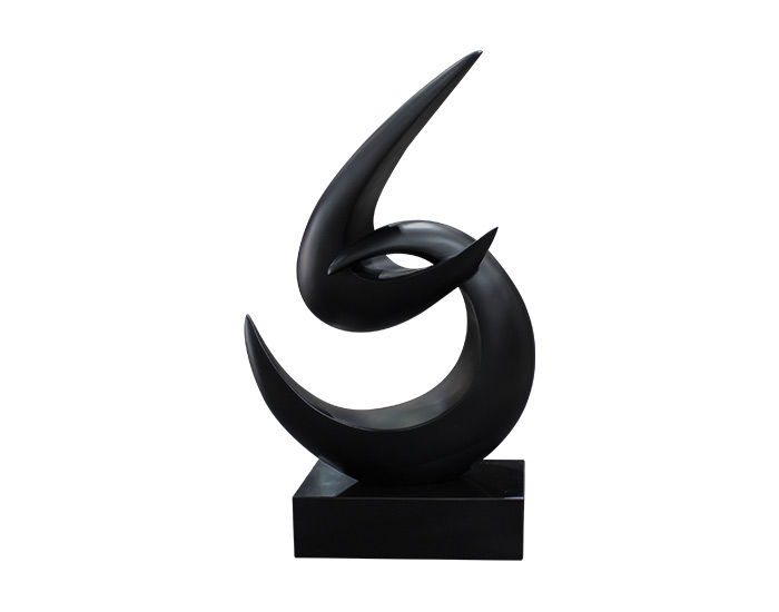 ESCULTURA DECORATIVA MEDIA LUNA (51×25×86cm)