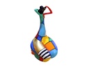 ESCULTURA DECORATIVA VENUS MULTICOLOR BRAZOS VERDE/NARANJA (23×20×43cm)