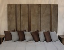 CAMA BEA KING SIZE (CABECERA Y BASE ) (207×196×60cm)