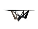 MESA DE COMEDOR SPARTA COLOR NEGRO IRON (120×220×75cm)