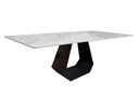 MESA DE COMEDOR RECTANGULAR GRIS (180×90cm)