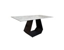 MESA DE COMEDOR RECTANGULAR GRIS (160×80cm)