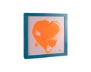 CUADRO LOVE RED C/MARCO 30 X 30 CM