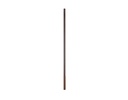 VARILLA DE MADERA WENGÉ CON EMPUÑADURA DE CUERO (84cm)