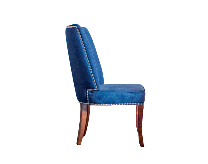 SILLA DE PAROTA KLYN COLOR AZUL OXFORD (103×54×60cm)