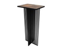 MESA DE BAR TOLIX DE HIERRO COLOR NEGRO (87×29×40cm)