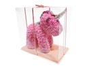 FIGURA DECORATIVA ROSE UNICORNIO ROSA (41.5×27×43cm)