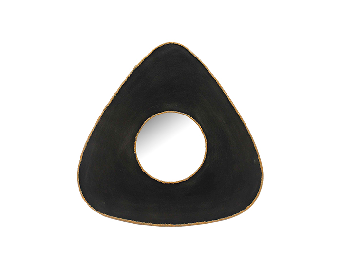 ESPEJO DECORATIVO ICA GRANDE ACERO (49.5×50×1.5cm)