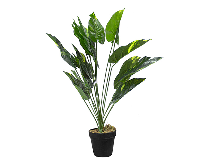 PLANTA ARTIFICIAL TELÉFONO VERDE/AMARILLO (60cm)