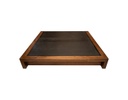 BASE DE CAMA UXML NOGAL KING SIZE 2 PZAS (30×200×190cm)