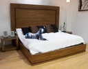 BASE DE CAMA MAYA MADERA NOGAL KING SIZE (208×194×30) (2 PZAS)