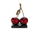 ESCULTURA DECORATIVA CHERRY CON BASE (34×17×41cm)