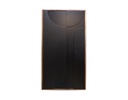 CUADRO LIA NEGRO BASE OSTRA CUBIERTA MARCO PAROTA SÓLIDA (195x60cm)