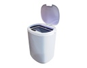 BOTE DE BASURA BLANCO CON SISTEMA ABRE FÁCIL TOUCH (35cm)