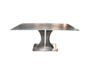 MESA DE COMEDOR GRIS (160×80cm)
