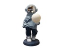 ESCULTURA DECORATIVA ASTRONAUTS HOLDING MOON LIGHT (73x35x39 cm)