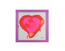 CUADRO LOVE BEIGE C/MARCO 30 X 30 CM