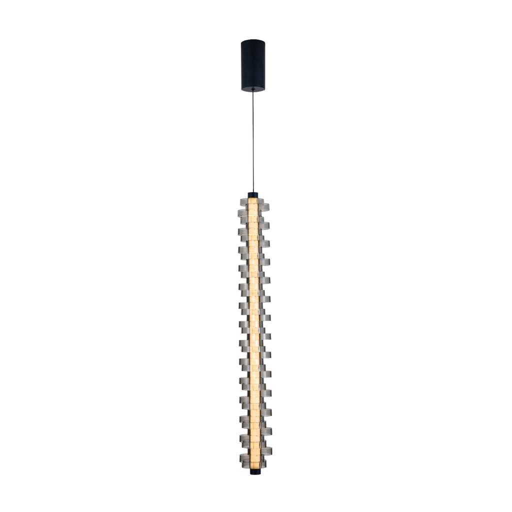 LAMPARA COLGANTE (252.05X11X11CM) DE ACERO INOXIDABLE