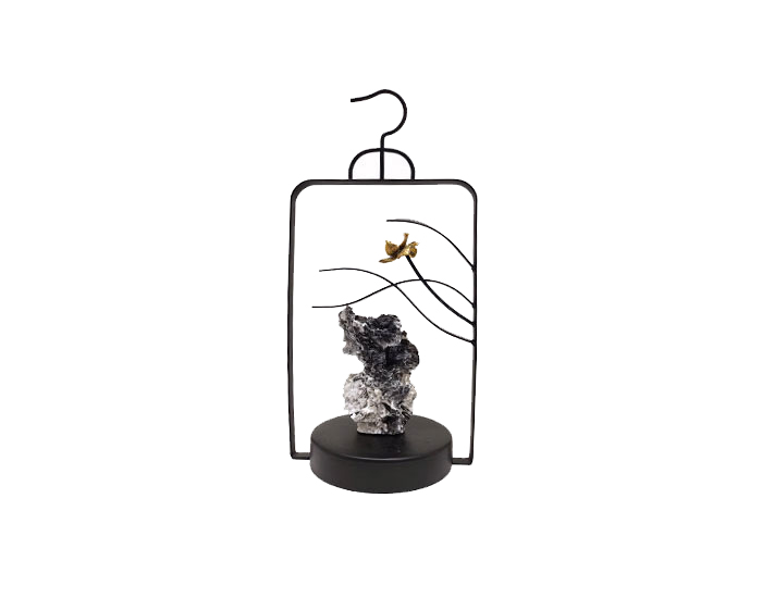 ESCULTURA DECORATIVA ROCK PARADISE FLOR (52×26×20cm)