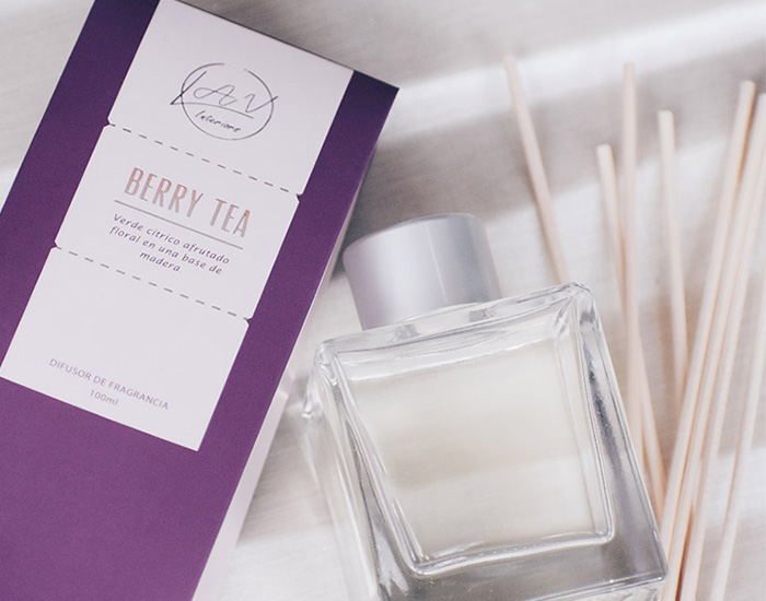 DIFUSOR DE FRAGANCIA EN ACEITE AROMA TE BERRY (100ml)