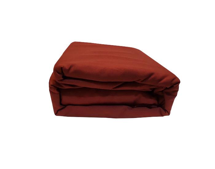 JUEGO DE SÁBANAS QUEEN SIZE COLOR ROJO TINTO (4 PZAS)