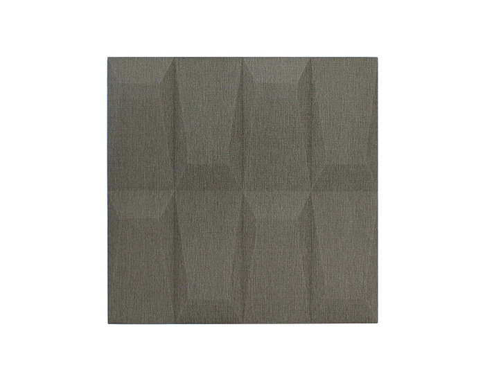 PANEL 3D ENZO 063 RECTÁNGULOS INTERCALADOS COLOR GRIS MARENGO (60×60cm)