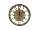 RELOJ DE PARED BRENT MADERA NOGAL (60×7cm)