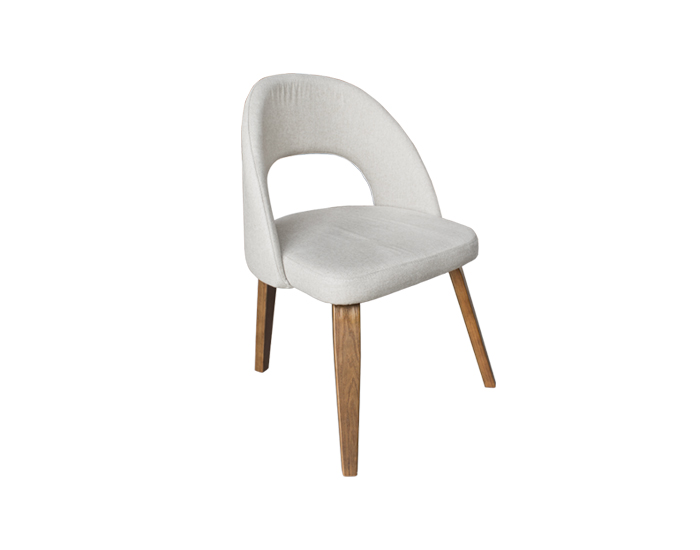 SILLA KIARA COLOR GRIS SIBERIA CON MADERA DE NOGAL (78×53×53cm)